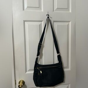 Black and Gold Cross Body bag